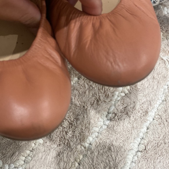 J. Crew Blush Pink Nude Ballet Soft Leather Flats Size 7.5 - Picture 7 of 8